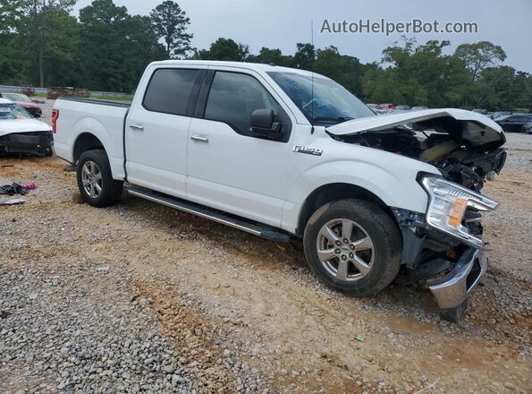 1FTEW1C51JFB39375 2018 FORD F150 White Передня права чверть