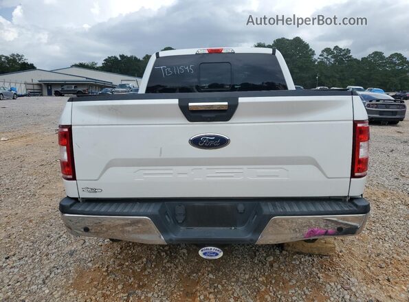 1FTEW1C51JFB39375 2018 FORD F150 White Вид ззаду