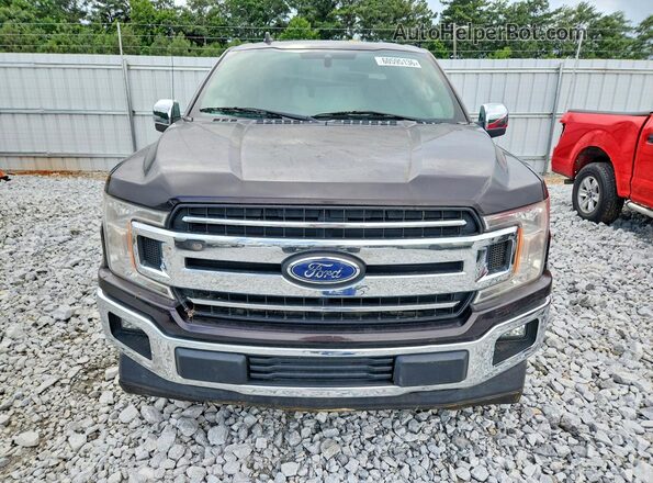 1FTEW1C51KFA64775 2019 FORD F150 Темно-бордовый Вид спереди