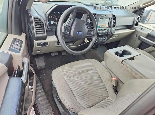 1FTEW1C51KFA64775 2019 FORD F150 Темно-бордовый Вид панели приборов
