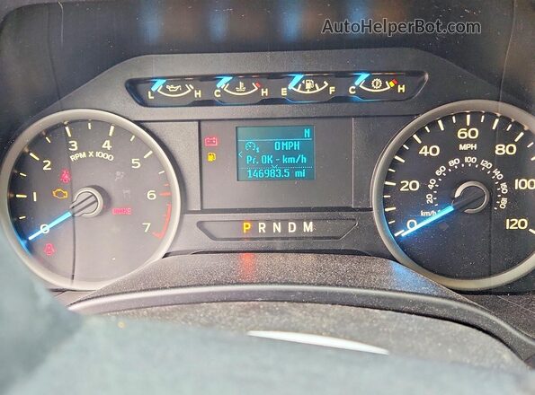 1FTEW1C51KFA64775 2019 FORD F150 Темно-бордовый Вид щитка приборов