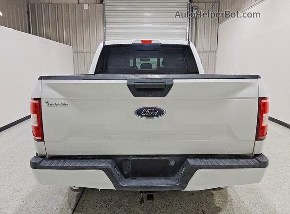 1FTEW1C51KFD42056 2019 FORD F150 White უკანა ხედი