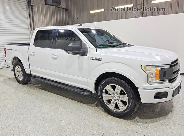 1FTEW1C51KFD42056 2019 FORD F150 White წინა მარჯვენა