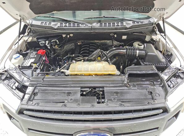 1FTEW1C51KFD42056 2019 FORD F150 White ძრავის განყოფილების ხედი