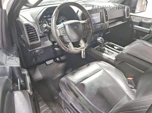 1FTEW1C51KFD42056 2019 FORD F150 White წინა პანელის ხედი