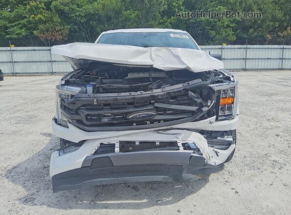 1FTEW1C51MKF11874 2021 FORD F150 Белый Вид спереди