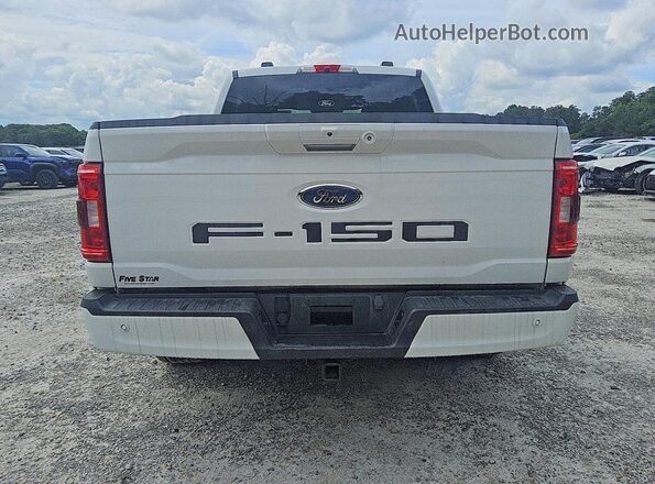 1FTEW1C51MKF11874 2021 FORD F150 Белый Вид сзади