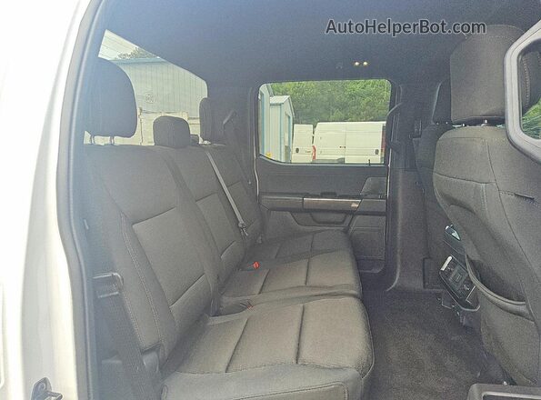 1FTEW1C51MKF11874 2021 FORD F150 Белый Вид задних сидений
