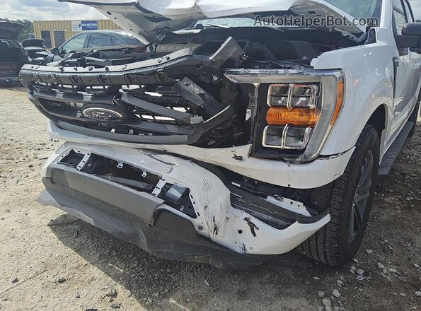 1FTEW1C51MKF11874 2021 FORD F150 Белый Панорамный вид салона 360°