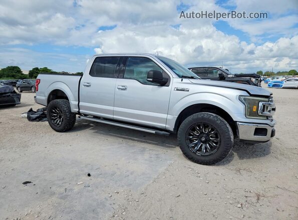 1FTEW1C52JFE59854 2018 FORD F150 Silver Передня права чверть