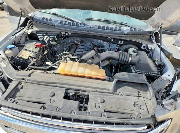 1FTEW1C52JFE59854 2018 FORD F150 Silver Вид задньої частини салону