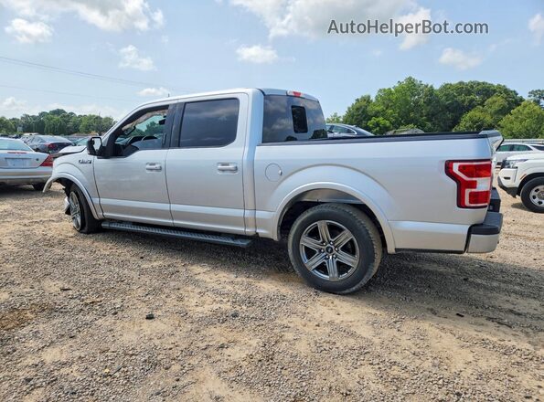 1FTEW1C52JKC63047 2018 FORD F150 Silver უკანა მარცხენა