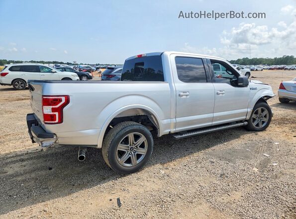 1FTEW1C52JKC63047 2018 FORD F150 Silver უკანა მარჯვენა