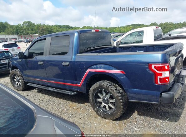 1FTEW1C52KFC88685 2019 FORD F150 Blue Панорамний вид салону 360°