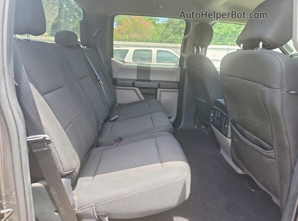 1FTEW1C52KKF10780 2019 FORD F150 Gray უკანა სავარძლების ხედი