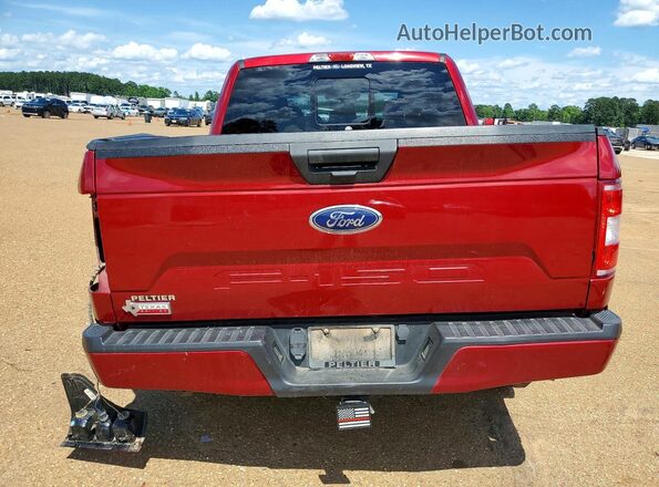 1FTEW1C52KKF26669 2019 FORD F150 Burgundy Rear view