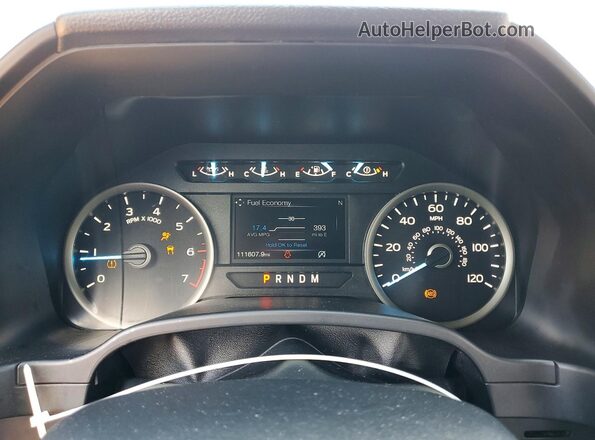 1FTEW1C52KKF26669 2019 FORD F150 Burgundy Instrument cluster view