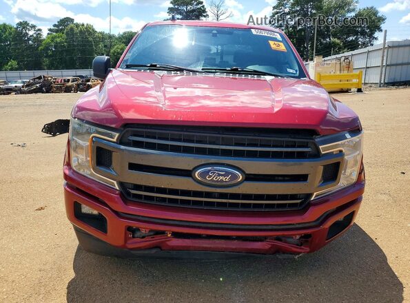 1FTEW1C52KKF26669 2019 FORD F150 Burgundy Front view