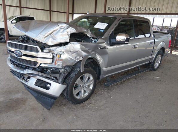 1FTEW1C52LFA33696 2020 FORD F150 Silver Front left