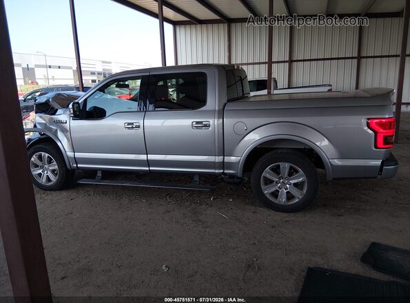 1FTEW1C52LFA33696 2020 FORD F150 Silver 360 interior view