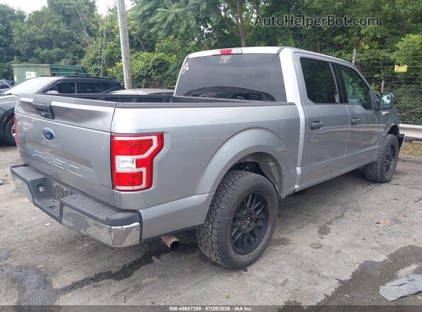 1FTEW1C52LFA63846 2020 FORD F150 Silver Trasero derecho