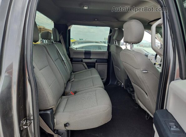 1FTEW1C52LKE07800 2020 FORD F150 Серый Вид задних сидений