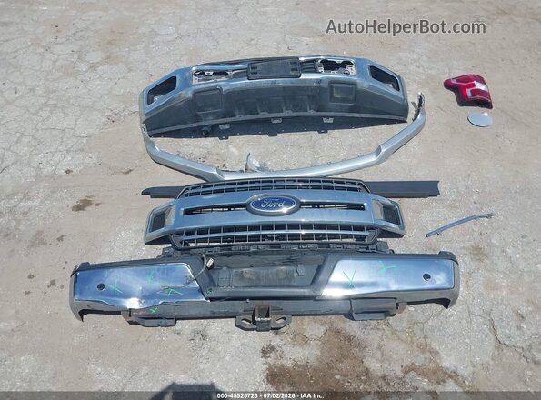 1FTEW1C53JKC21857 2018 FORD F150 Silver ხელსაწყოთა პანელის ხედი