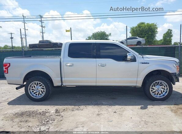 1FTEW1C53JKC21857 2018 FORD F150 Silver სალონის 360-გრადუსიანი ხედი