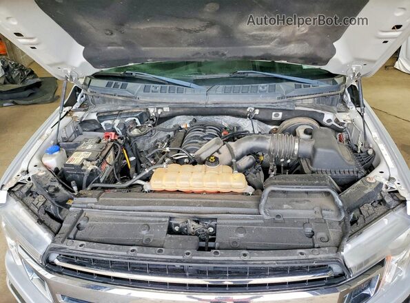 1FTEW1C53JKF31099 2018 FORD F150 Silver Vista interior trasera