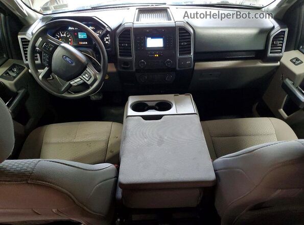 1FTEW1C53JKF31099 2018 FORD F150 Silver Vista del salpicadero