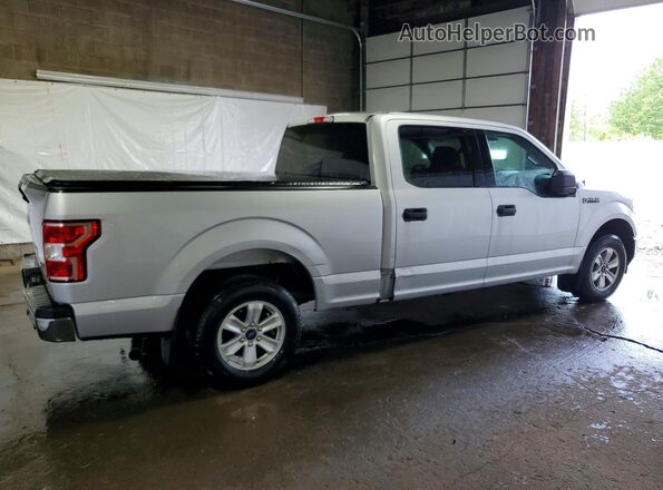 1FTEW1C53JKF31099 2018 FORD F150 Silver Trasero derecho