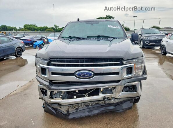 1FTEW1C53LKE08535 2020 FORD F150 Gray Вид спереду