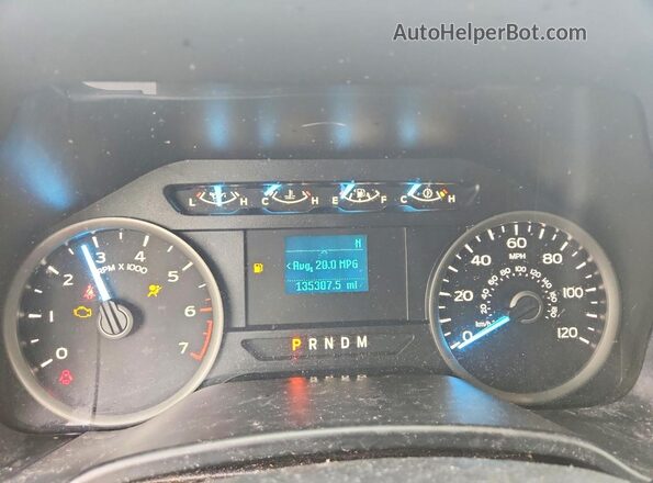 1FTEW1C53LKE08535 2020 FORD F150 Gray Вид щитка приладів
