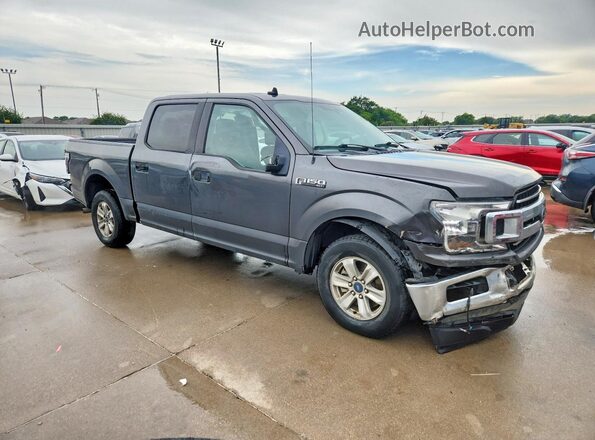1FTEW1C53LKE08535 2020 FORD F150 Gray Передня права чверть