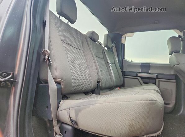 1FTEW1C53LKE08535 2020 FORD F150 Gray Вид задніх сидінь