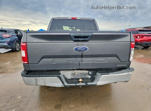 1FTEW1C53LKE08535 2020 FORD F150 Gray Вид ззаду