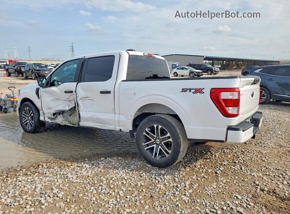1FTEW1C53PKE72290 2023 FORD F150 White Հետևի ձախ