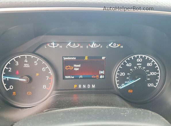 1FTEW1C53PKE72290 2023 FORD F150 White Սարքավորումների վահանակի տեսք