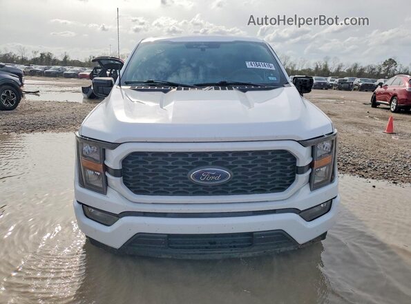 1FTEW1C53PKE72290 2023 FORD F150 White Դիմացի տեսք