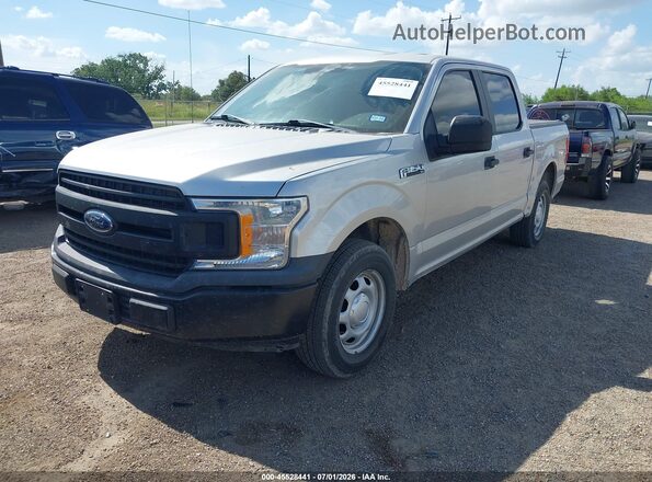 1FTEW1C54KKC16376 2019 FORD F150 Silver Vista tres cuartos delantera izquierda