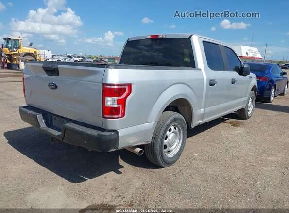 1FTEW1C54KKC16376 2019 FORD F150 Silver Trasero derecho