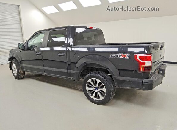 1FTEW1C54LKE35002 2020 FORD F150 Black Հետևի ձախ
