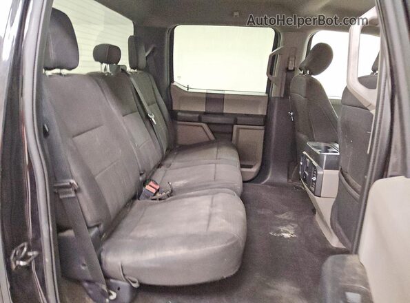 1FTEW1C54LKE35002 2020 FORD F150 Black Հետևի նստատեղերի տեսք