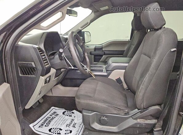 1FTEW1C54LKE35002 2020 FORD F150 Black Սալոնի դիմացի տեսք