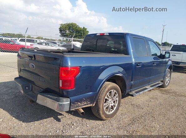 1FTEW1C54LKF51476 2020 FORD F150 Синий Задняя правая четверть