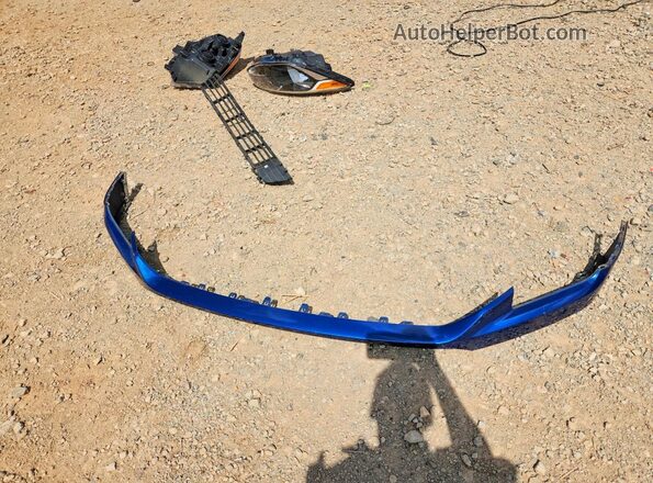 1FTEW1C54NFC37547 2022 FORD F150 Blue Vista del compartimento del motor