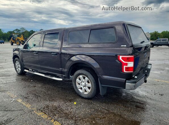 1FTEW1C55KFA64777 2019 FORD F150 Black Trasero izquierdo