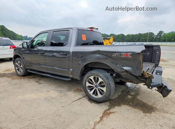 1FTEW1C55KKC82290 2019 FORD F150 Gray უკანა მარცხენა