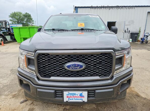 1FTEW1C55KKC82290 2019 FORD F150 Gray წინა ხედი