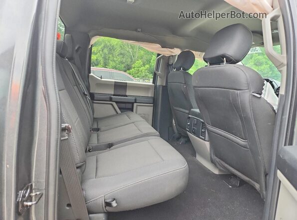 1FTEW1C55KKC82290 2019 FORD F150 Gray უკანა სავარძლების ხედი